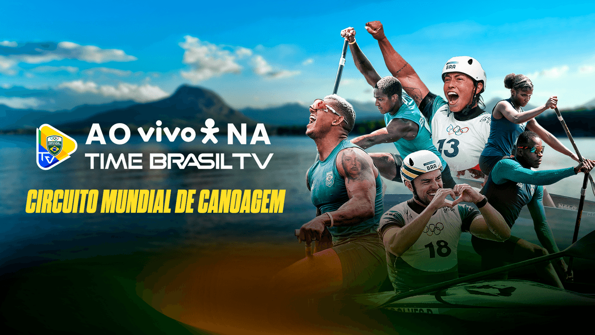 Time Brasil TV transmitirá Circuito Mundial de Canoagem até 2028