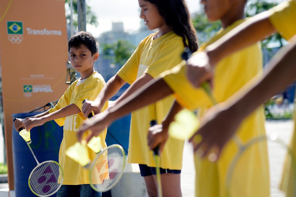 Prado, no sul da Bahia, recebe Transforma, programa de educação olímpica do COB