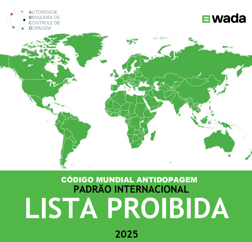 Confira a Lista de Substâncias e Métodos Proibidos 2025 da WADA em português