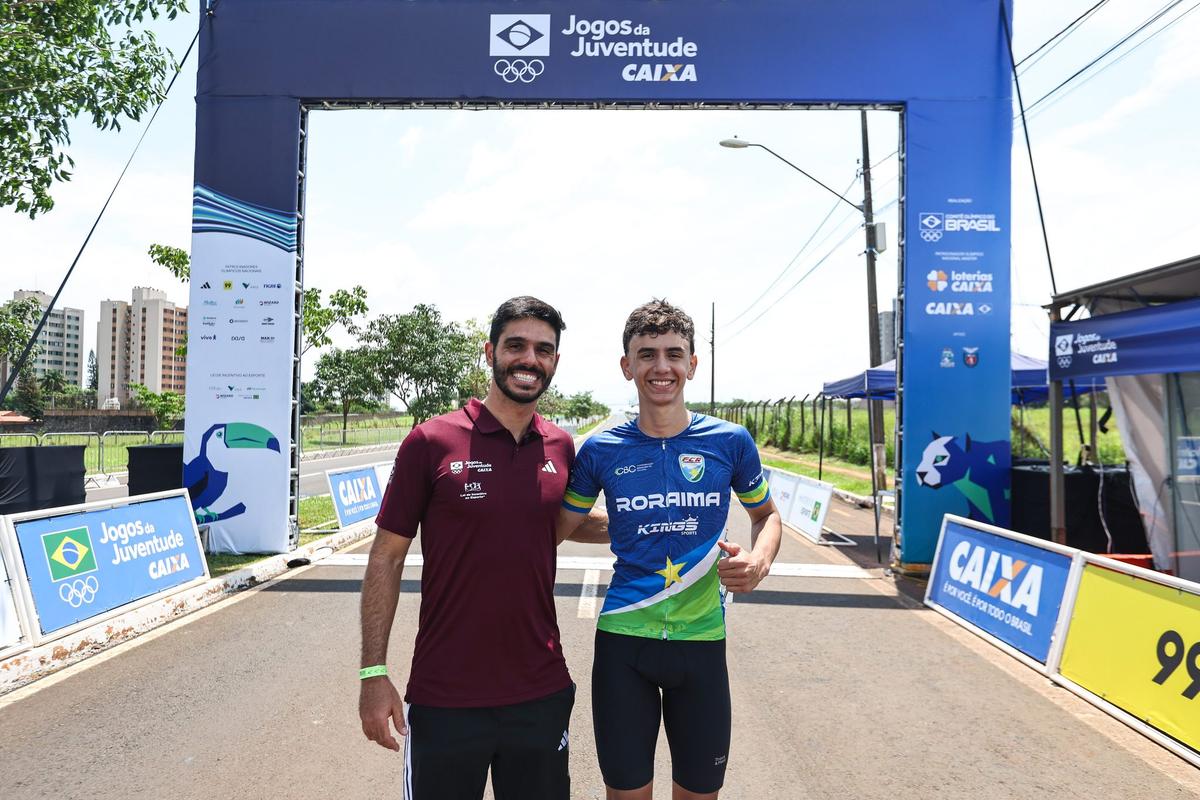Inspirado pelo pai e por Renato Rezende, Matheus Herculano (RR) conquista bronze nos Jogos da Juventude CAIXA