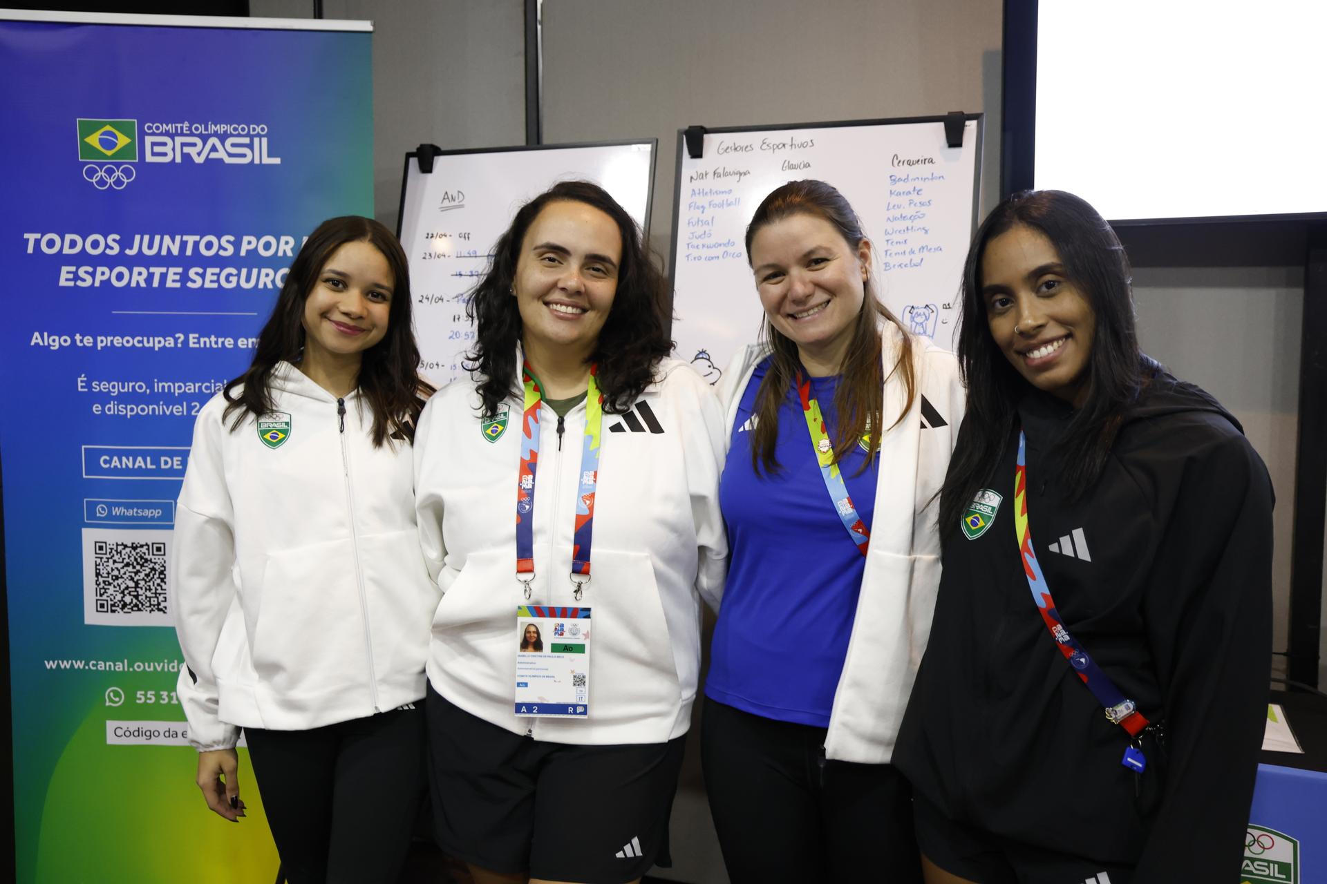 Logística de pessoas sustenta desempenho do Time Brasil no Panamá