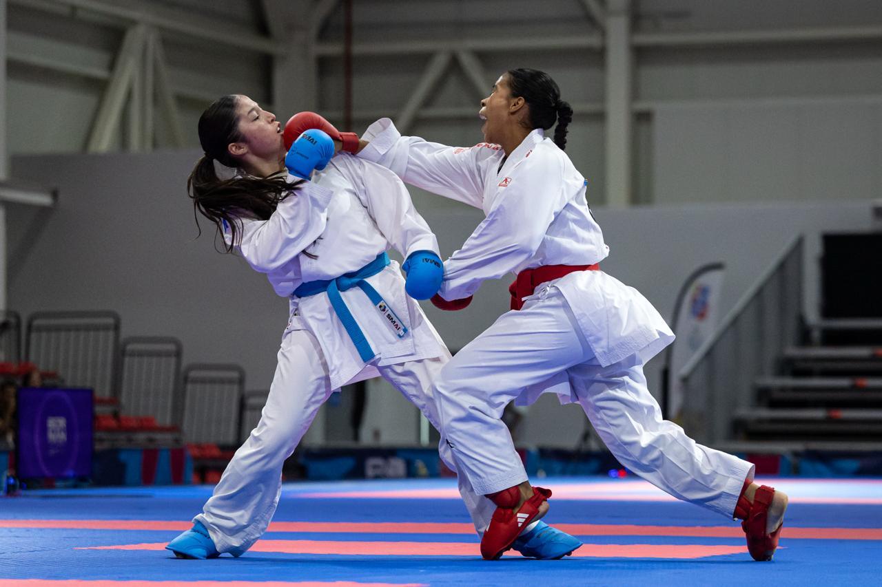 Samanta Pereira conquista ouro no karatê com yuko decisivo nos segundos finais