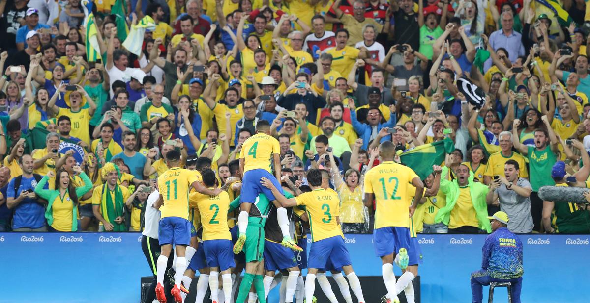 Brasil vence Alemanha e é campeão dos Jogos Olímpicos Rio 2016