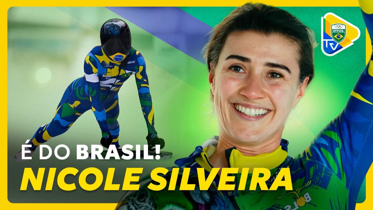 Entre o hospital pediátrico e as pistas de gelo: Nicole Silveira relembra trajetória até Milão-Cortina 2026 em entrevista à Time Brasil TV