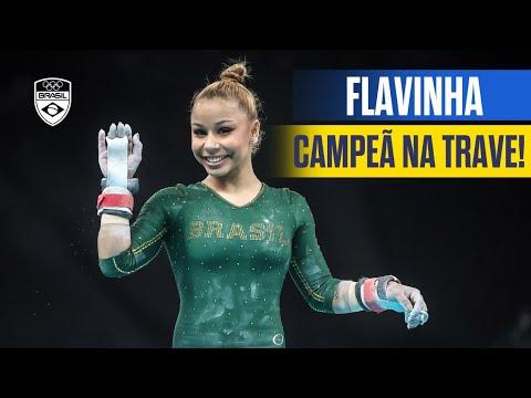FLAVIA SARAIVA É CAMPEÃ NA TRAVE NO BRASILEIRO DE GINÁSTICA ARTÍSTICA 2025