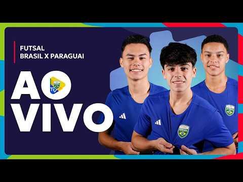 BRASIL X PARAGUAI NO FUTSAL | SUL-AMERICANO DA JUVENTUDE PANAMÁ 2026