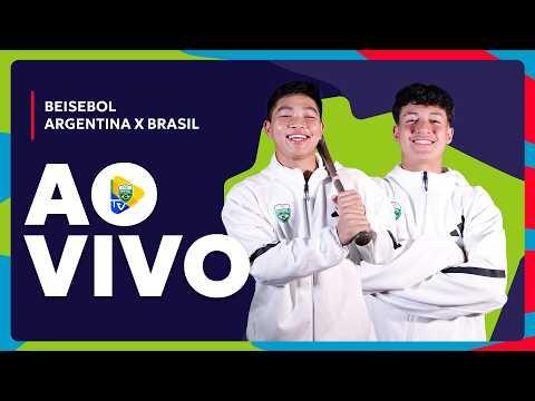 BEISEBOL BRA X ARG - AO VIVO - 22/04 (APENAS IMAGENS) | SUL-AMERICANO DA JUVENTUDE PANAMÁ 2026