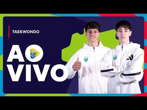 TAEKWONDO - QUARTAS ATÉ FINAIS - 24/04 | SUL-AMERICANO DA JUVENTUDE PANAMÁ 2026