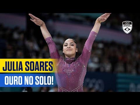 JULIA SOARES É OURO NO SOLO | BRASILEIRO DE GINÁSTICA ARTÍSTICA 2025