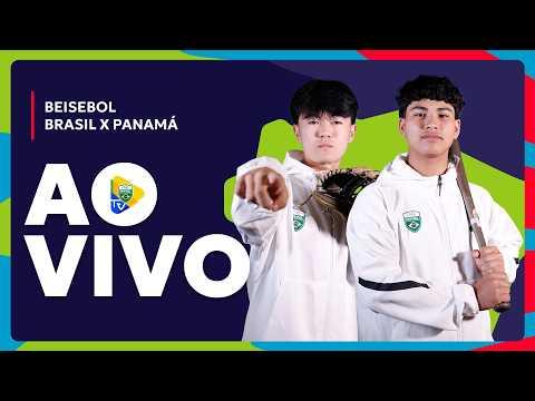 BEISEBOL BRA X PAN - AO VIVO - 24/04 (APENAS IMAGENS) | SUL-AMERICANO DA JUVENTUDE PANAMÁ 2026