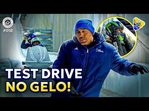 BOBSLED BRASIL FAZ TEST DRIVE NA PISTA DE GELO DOS JOGOS DE INVERNO! | TIME BRASIL PELO MUNDO #012