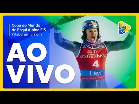 COPA DO MUNDO DE ESQUI ALPINO - ETAPA DE KITZBUEHEL | LUCAS PINHEIRO EM AÇÃO NO SLALOM!
