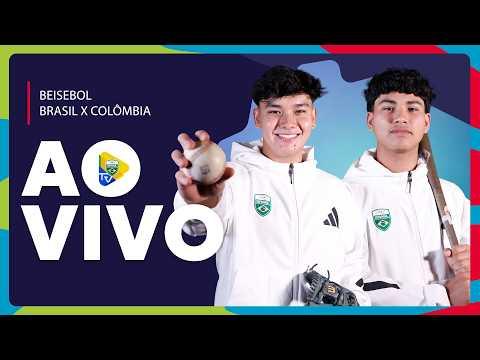 BEISEBOL BRASIL X COLOMBIA - 20/04 | SUL-AMERICANO DA JUVENTUDE PANAMÁ