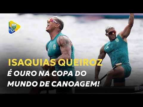 ISAQUIAS QUEIROZ É OURO NO C1 500M! COPA DO MUNDO DE CANOAGEM VELOCIDADE - ETAPA DA ALEMANHA