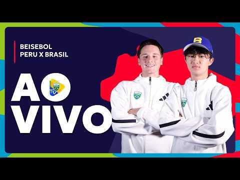 BEISEBOL BRA X PER - AO VIVO - 23/04 (APENAS IMAGENS) | SUL-AMERICANO DA JUVENTUDE PANAMÁ 2026