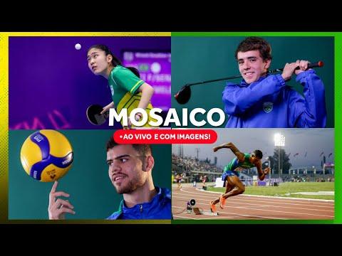 AO VIVO: MOSAICO | JOGOS PAN-AMERICANOS JÚNIOR - ASSUNÇÃO 2025 | 19/08