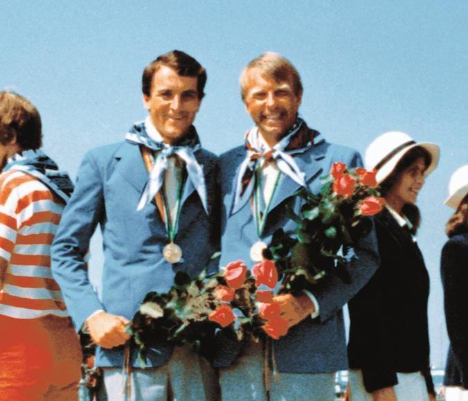 Primeiros campeões olímpicos da vela brasileira, Alex Welter e Lars Björkström são homenageados pelo COB no Hall da Fama