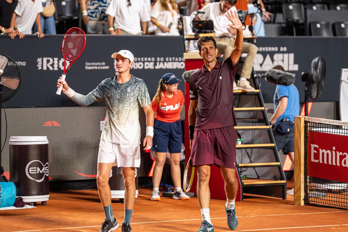 Sintonia entre gerações: João Fonseca e Marcelo Melo formam dupla inédita no Rio Open 2026
