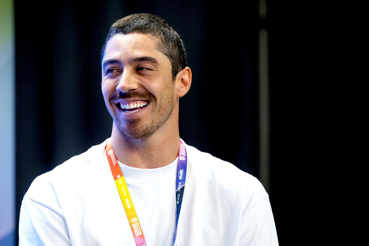 Campeão mundial Yago Dora participa de painel na COB Expo 2025 (Jonne Roriz/COB)