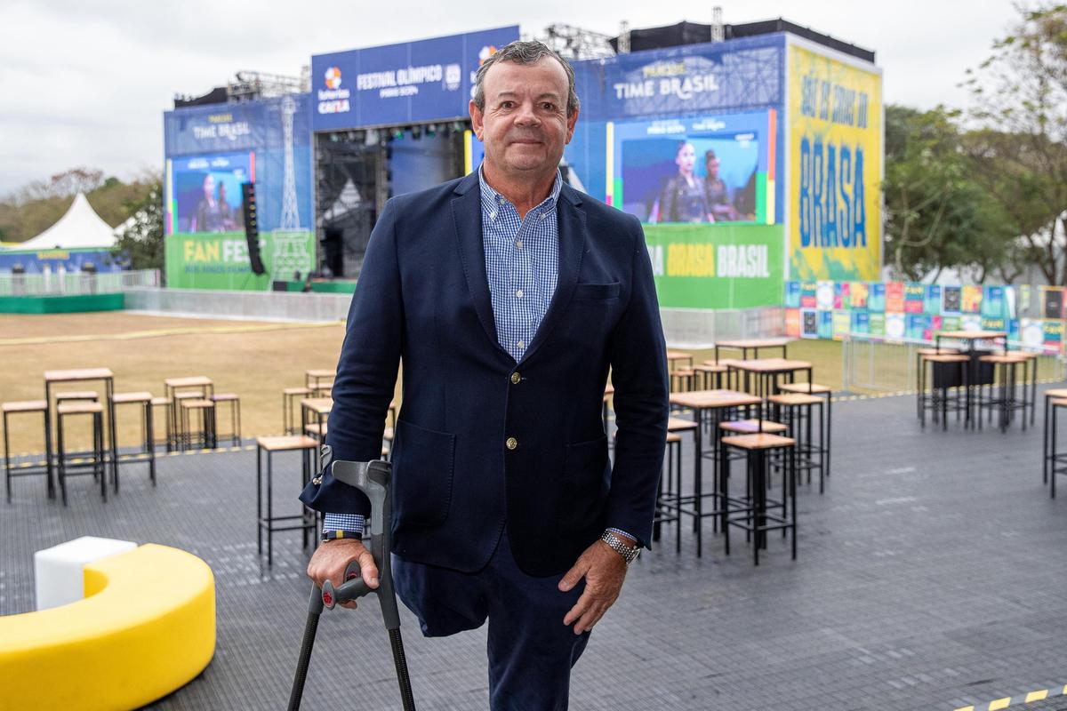 Medalhista olímpico Lars Grael. Foto Léo Barrilari COB