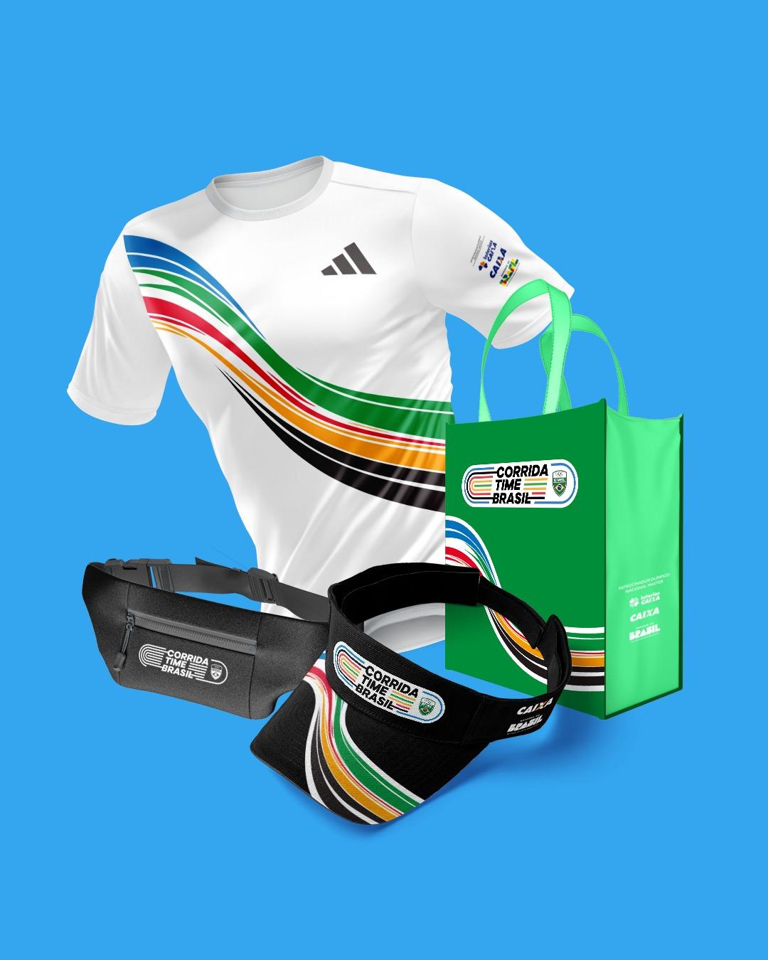 COB abre inscrições da Corrida Time Brasil para o público geral com divulgação do kit oficial