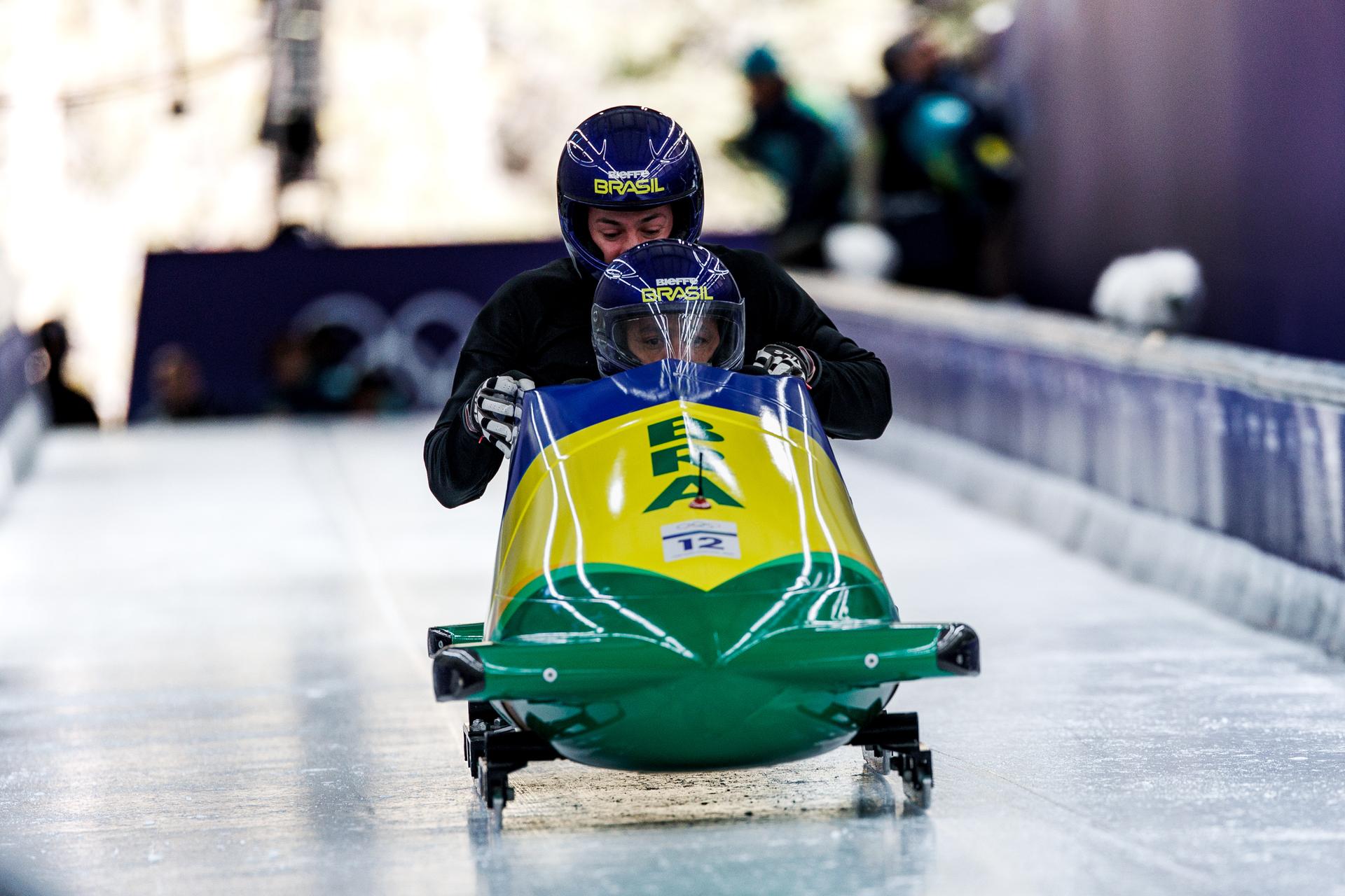 Gabriel Heusi/COB Bobsled do Brasil estreia em Milão-Cortina 2026
