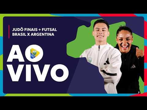 BRASIL X ARGENTINA NO FUTSAL AO VIVO - 13/04 | SUL-AMERICANO DA JUVENTUDE PANAMÁ 2026