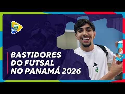 BASTIDORES - Viajamos com o Time Brasil de futsal para os Jogos Sul-Americanos da Juventude