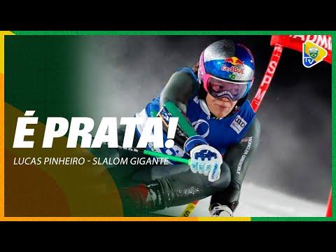 LUCAS PINHEIRO É PRATA NA ETAPA DA ÁUSTRIA DA COPA DO MUNDO DE ESQUI ALPINO!