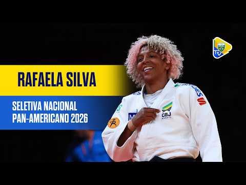 RAFAELA SILVA GARANTE VAGA NO PAN DE JUDÔ 2026