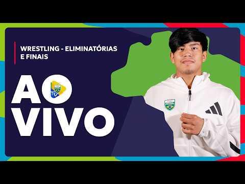 WRESTLING AO VIVO - 13/04 (APENAS IMAGENS) | SUL-AMERICANO DA JUVENTUDE PANAMÁ 2026