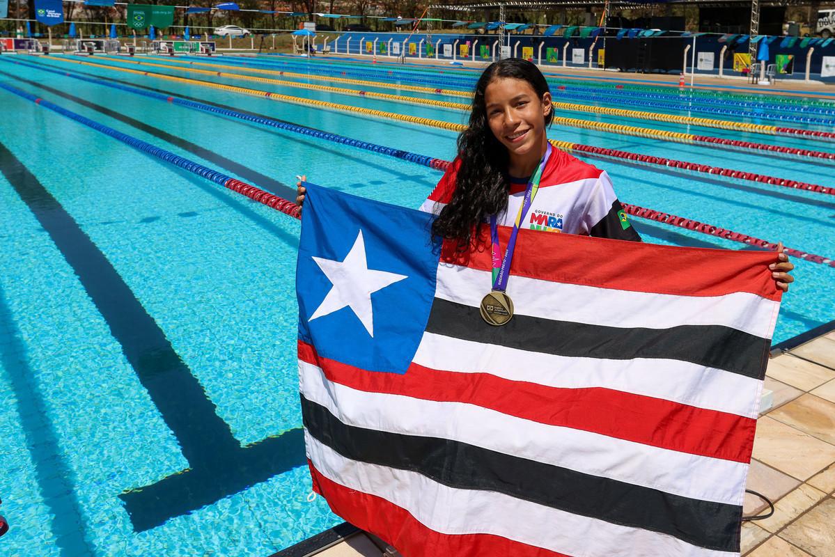 Presentão! 1º ouro do Maranhão nos Jogos da Juventude, de Stefany Costa, vai para o tio aniversariante