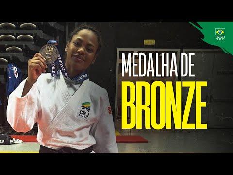 Nauana Silva é bronze no Grand Prix de Judô em Zagreb