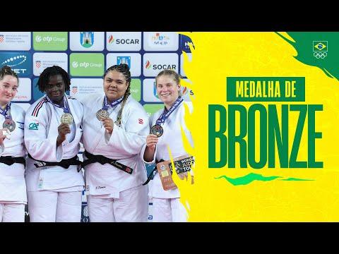 Giovanna Santos é bronze no Grand Prix de Judô em Zagreb